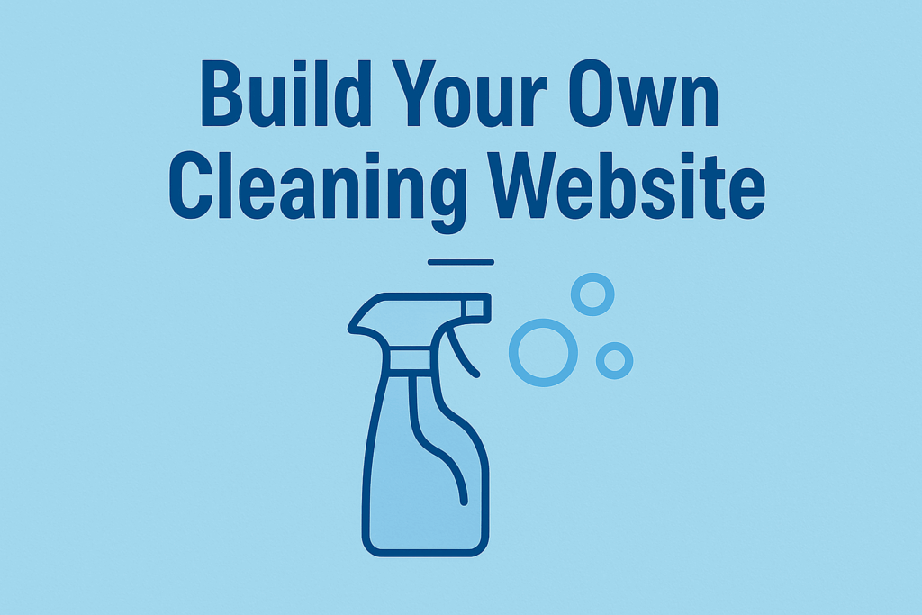 Build Your Own Cleaning Service Website – A Complete How-To Guide