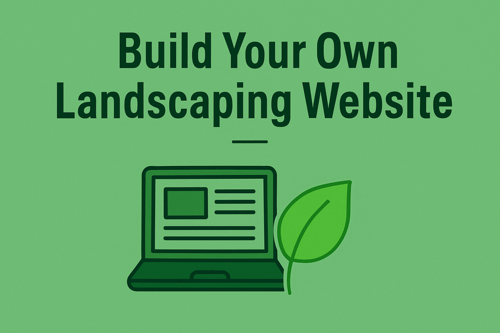 Build Your Own Landscaping Website – A Complete How-To Guide